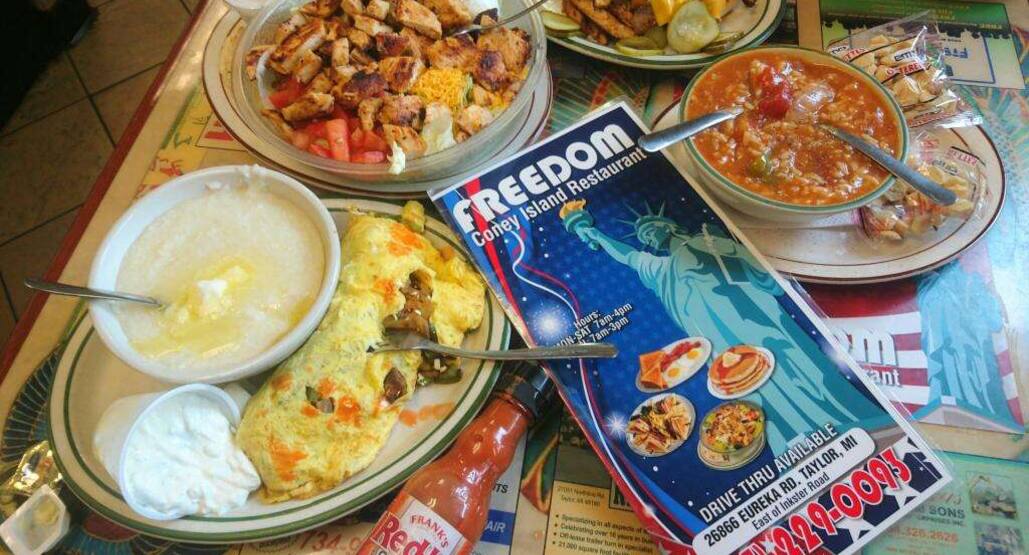 Freedom Coney Island Menu Menu For Freedom Coney Island Taylor Detroit